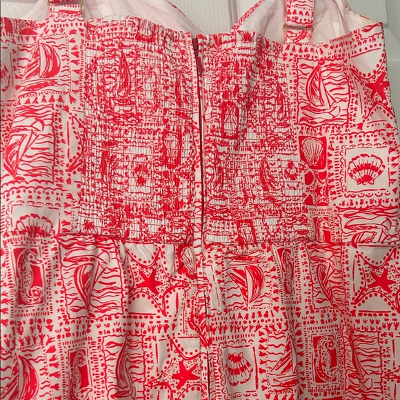Lilly Pulitzer Red and White Dress - Picture 5 of 6